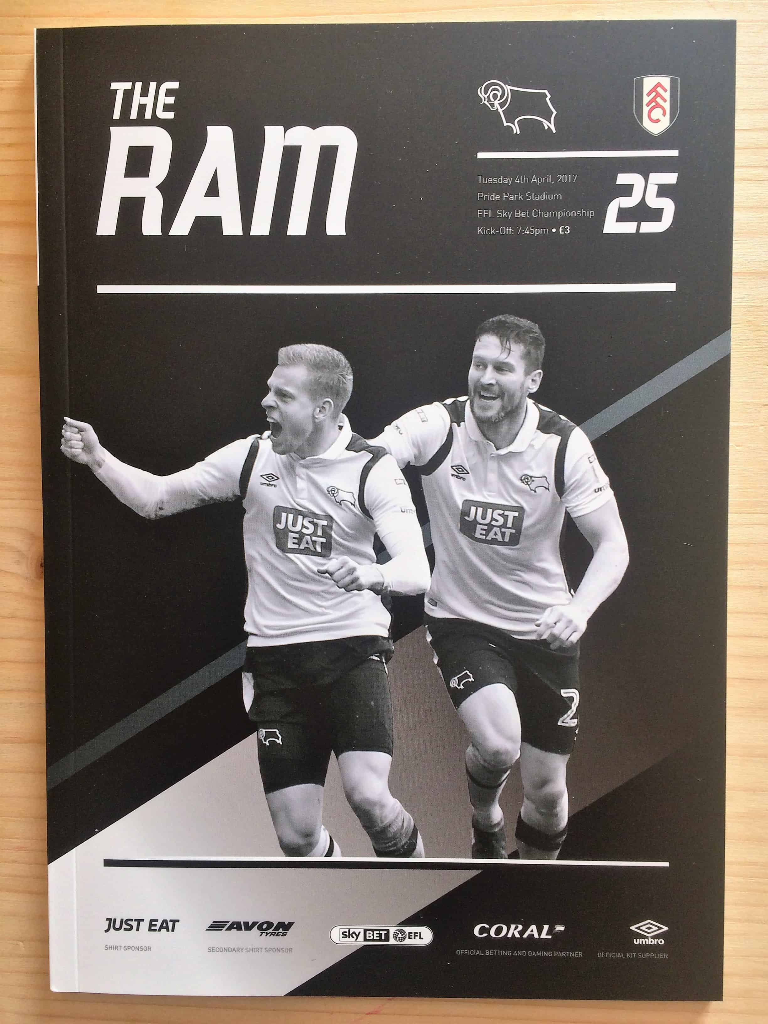 Derby County FC v Fulham FC